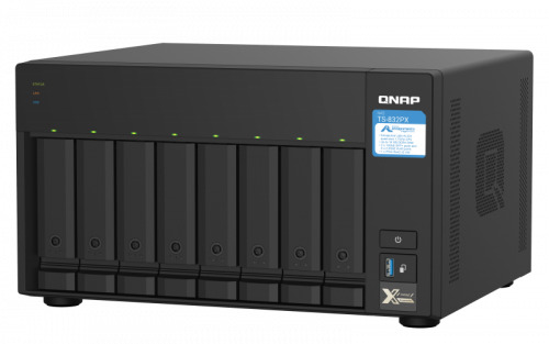 QNAP TS-832PX NAS Torre Ethernet Aluminio, Negro AL324 (5)