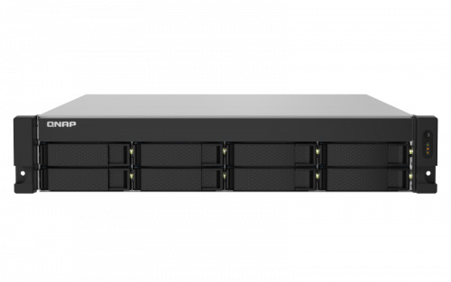 QNAP TS-832PXU NAS Bastidor (2U) Ethernet Aluminio, Negro AL324