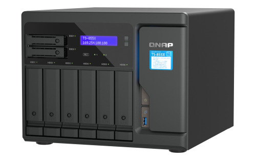 QNAP TS-855X SAN Torre Ethernet Negro C5125 (5)