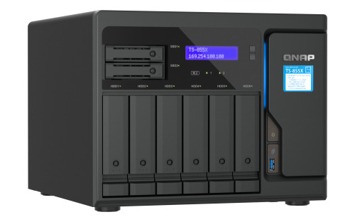 QNAP TS-855X SAN Torre Ethernet Negro C5125 (2)