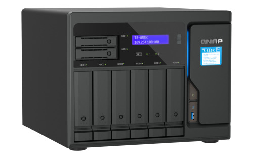 QNAP TS-855X SAN Torre Ethernet Negro C5125 (4)
