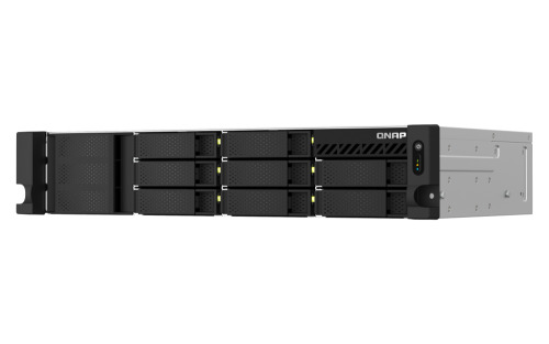 QNAP TS-864EU-8G servidor de almacenamiento NAS Bastidor (2U) Ethernet Negro (1)