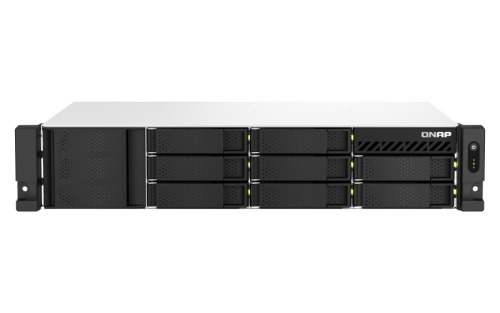 QNAP TS-864EU-RP-8G servidor de almacenamiento NAS Bastidor (2U) Ethernet Negro