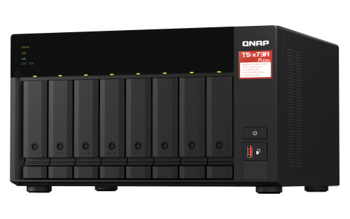 QNAP TS-873A NAS Torre Ethernet Negro V1500B