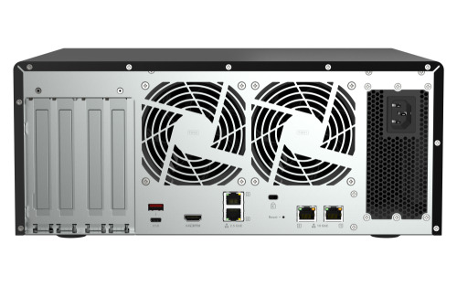 QNAP TS-H1277AFX-R7-32G servidor de almacenamiento NAS Torre AMD Ryzen™ 7 32 GB DDR5 0 TB QuTS hero Negro (6)