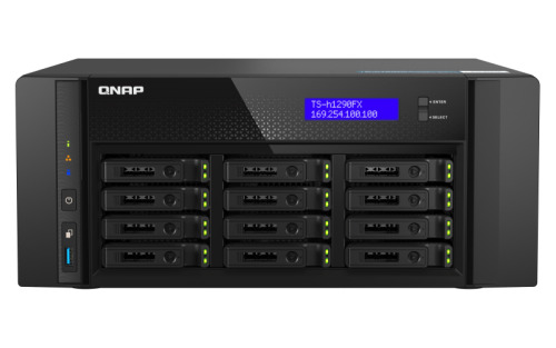 QNAP TS-h1290FX NAS Torre Ethernet Negro 7232P (2)