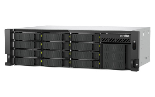 QNAP TS-H1655XEU-RP Servidor de almacenamiento Bastidor (3U) Intel Atom® C5125 8 GB DDR4 0 TB QuTS hero Negro, Gris (4)