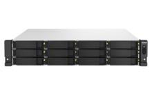 QNAP TS-h1887XU-RP NAS Bastidor (2U) Ethernet Negro, Blanco E-2334