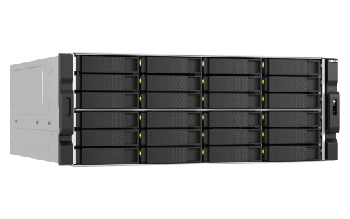 QNAP TS-h2477AXU-RP Servidor de almacenamiento Bastidor (4U) AMD Ryzen™ 7 7745 32 GB DDR5 0 TB QNAP QTS Negro, Gris (4)