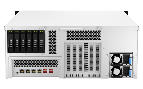 QNAP TS-H3087XU-RP NAS Bastidor (4U) Ethernet Negro, Blanco E-2378 (6)