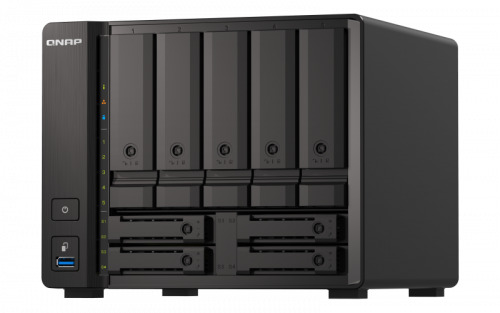 QNAP TS-H973AX-8G servidor de almacenamiento NAS Tower Ethernet Negro V1500B