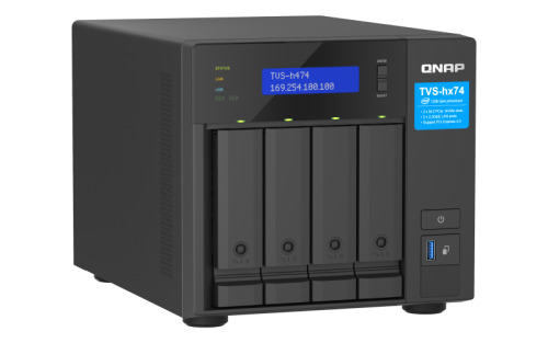 QNAP TVS-H474 NAS Torre Ethernet Negro G7400 (3)