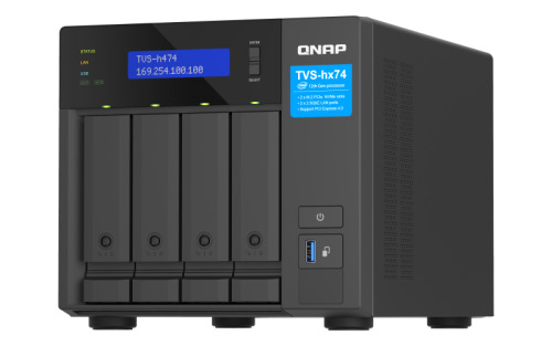 QNAP TVS-H474 NAS Torre Ethernet Negro G7400 (6)