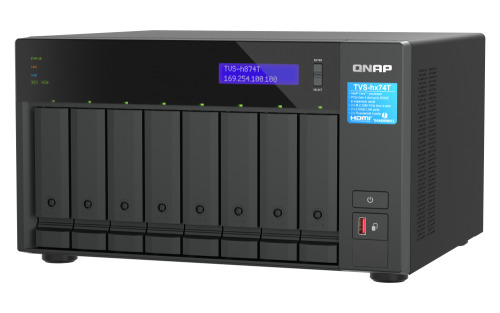 QNAP TVS-H874T-I9-64G servidor de almacenamiento NAS Torre Ethernet Negro (4)