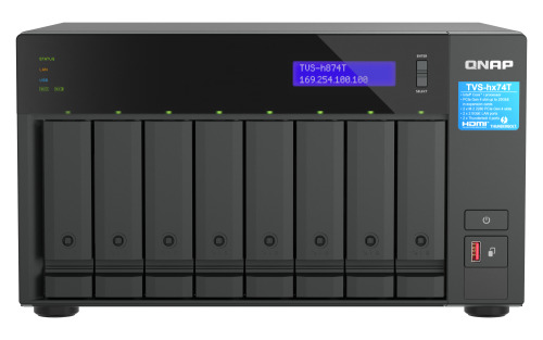 QNAP TVS-H874T-I9-64G servidor de almacenamiento NAS Torre Ethernet Negro (3)