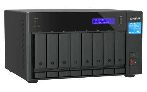 QNAP TVS-H874T-I9-64G servidor de almacenamiento NAS Torre Ethernet Negro (5)