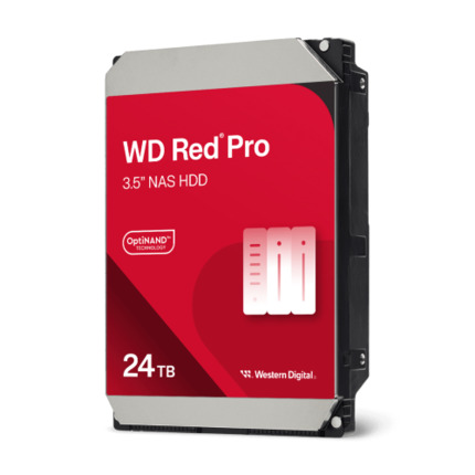 Comprar QNAP WD, HDD, RED PRO, SATA III, 3.5-INCH, 24TB, WD241KFGX