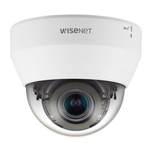 QND-7082R Cámara mini-domo IP 4Mpx, óptica motorizada 3.2-10mm, IR 20 m con ICR, WDR, H.265, SD, micrófono, interior, 12Vdc/PoE.