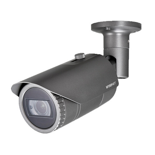 QNO-6082RP Cámara bullet IP 2Mpx, óptica motorizada 3.2-10mm, IR 30 m con ICR, WDR, H.265, SD, micrófono, IP66, IK10, 12Vdc/PoE.