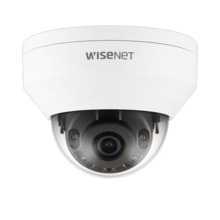 QNV-6012R Cámara mini-domo IP 2Mpx, óptica fija 2,8 mm, IR 20 m con ICR, WDR, H.265, E/S alarma y audio, SD 128GB, IP66, IK10, 1