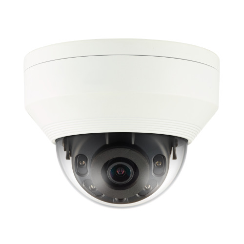 QNV-7010R Cámara mini-domo IP 4Mpx, óptica fija 2.8mm, IR 20 m con ICR, WDR, H.265, SD, IP66, IK10,12Vdc/PoE.