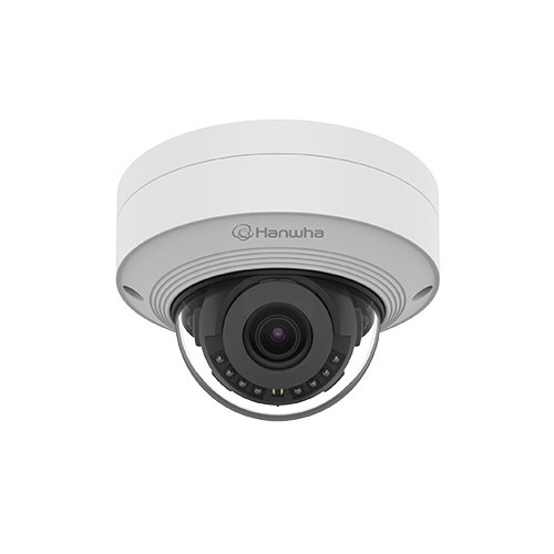 QNV-C8011R Cámara mini-domo IP 5Mpx, óptica fija 3mm, IR 20m, WDR, IA clasificación objetos, IP66, IK10, NEMA4X, PoE.