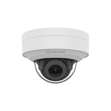 QNV-C9011R Cámara mini-domo IP 8Mpx, óptica fija 3mm, IR 20m, WDR, IA clasificación objetos, IP66, IK10, NEMA4X, PoE.