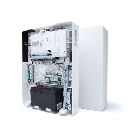 Comprar IQPR015P Central de 8 a 128 zonas y 8 particiones. Incluye comunicador LTE/4G, Wifi / Ethernet y receptor PowerG. Transceptores Bluetooth y Z-Wave incluidos.