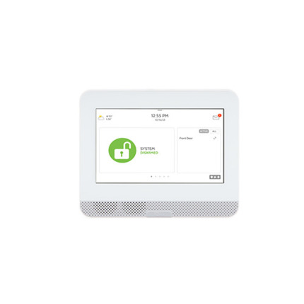 Comprar QOLSYS-IQ4-HUB-PM Central compacta con cámara frontal de hasta 128 zonas vía radio y 4 particiones. Vinculada al servicio Power Manage