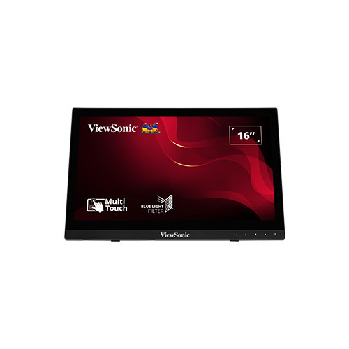 QUALICA QRDTD1630-3 Monitor 16'' 720P Multi-Táctil tipo LED NT. contraste 500:1, entrada VGA, HDMI, Audio in, USB 2.0, Altavoz