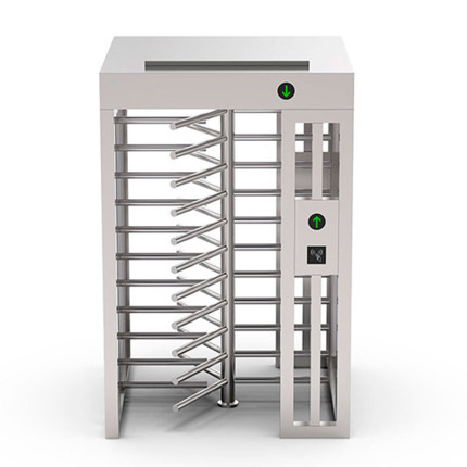 Comprar SUN-401FS Molinete bidireccional de altura completa de un carril, acero 304, ancho 64 cm, incluye tejadillo.