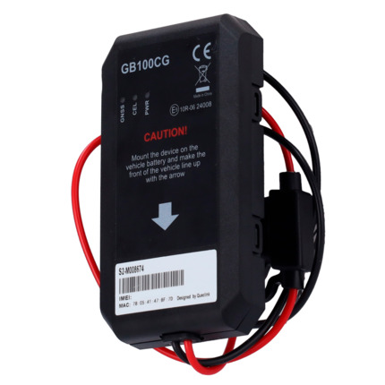 Comprar QUECLINK QL-GB100CG LTE Cat 1 con backup 2G - Instalación sencilla 2 hilos - Protección IP 67 - 6 ejes y frecuencia de muestreo de 1600Hz - Soporta BLE 5.2