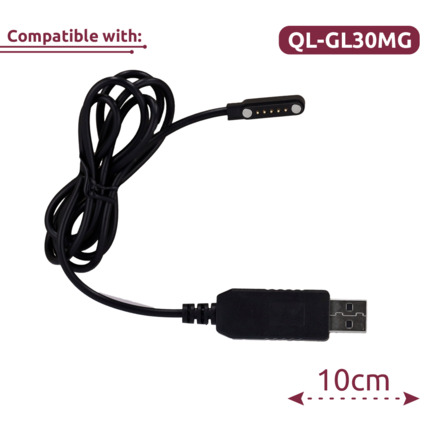 Comprar QUECLINK QL-GL30MG-UC Cable de datos magnético - Compatible con QL-GL30MG - Longitud 102cm