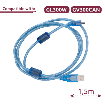 Comprar QUECLINK QL-MINIUSB-DATA-CABLE-1.5M Cable mini USB - Compatible con GL300W/GV300CAN