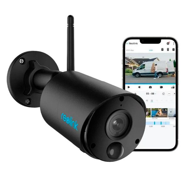 REOLINK RL-ARGUS-B320-B Reolink Camara WiFi a Batería - 3MP (2304 x 1296) - IR 10 m / Sirena - Deteccion PIR Humanos / Vehículos (7)