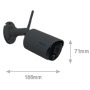 REOLINK RL-ARGUS-B320-B Reolink Camara WiFi a Batería - 3MP (2304 x 1296) - IR 10 m / Sirena - Deteccion PIR Humanos / Vehículos (2)