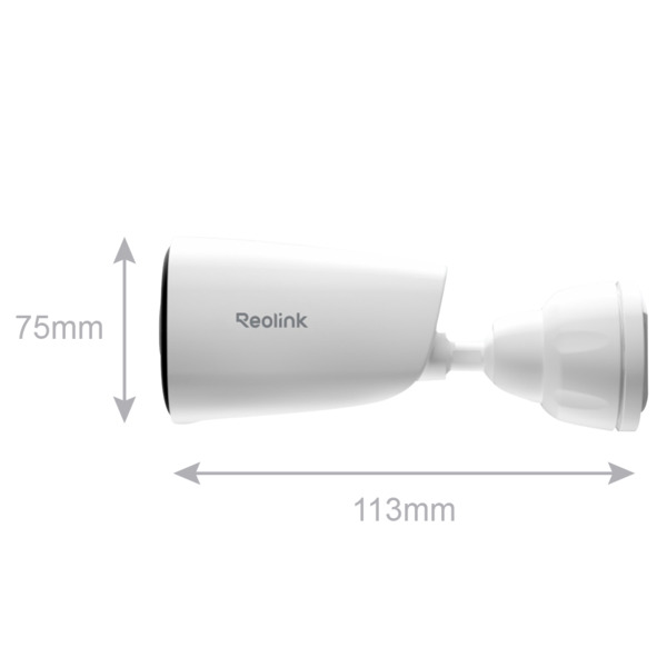 REOLINK RL-ARGUS-B340 Reolink Camara WiFi a Batería - 5MP (2880 x 1616) - IR 10 m / Night Color - PIR Humanos / Vehículos / Masc (1)