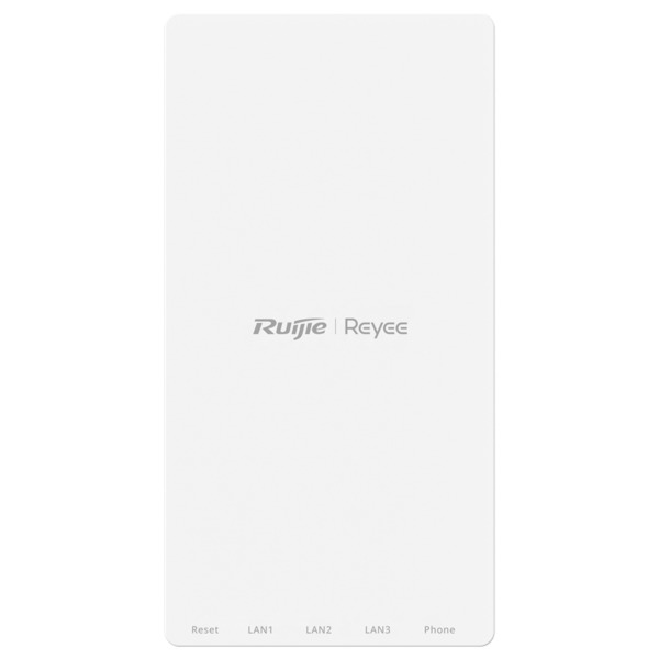 REYEE RG-APF1250 Reyee e-Lighten PON - AP de Pared Omnidireccional Wi-Fi 5 - Soporta 802.11 b/g/n/ac Wave 1 y 2 2.4GHz y 5GHz - (1)