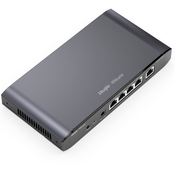 REYEE RG-EG105G-P Reyee Router Controlador Cloud -  5 Puertos RJ45 10/100 /1000 Mbps - 4 Puertos PoE+ 802.3af/at / Máximo 54W - (9)