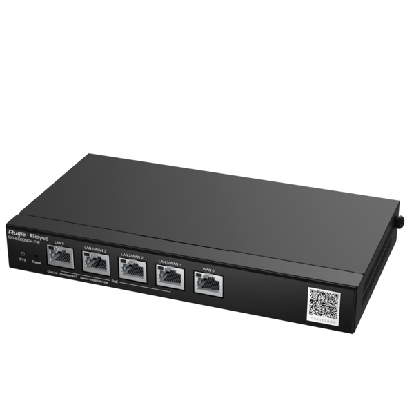 REYEE RG-EG305GH-P-E Reyee Router PoE Controlador Cloud - 4 Puertos PoE+ LAN + 1 Puerto WAN - 5 Puertos RJ45 10/100 /1000 Mbps - (3)