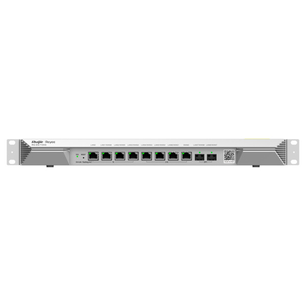 REYEE RG-EG710XS Reyee Router Cloud - 8 Puertos RJ45 + 2 SFP+ 10Gigabit - Funciones básicas de Firewall  - Admite hasta 7 WAN pa