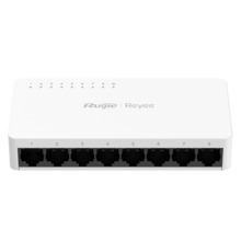 REYEE RG-ES08G-L Reyee Switch Sobremesa - Carcasa Plástico - 8 puertos RJ45 - Velocidad 10/100/1000 Mbps - Plug and Play - Tecno