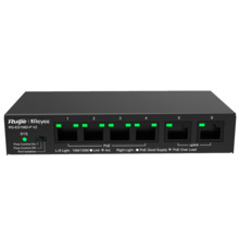 REYEE RG-ES106D-P-V2 Reyee Switch PoE Sobremesa - Carcasa Metal - 6 puertos RJ45 10/100 Mbps - 4 Puertos PoE+ 802.3af/at + 2 Pue