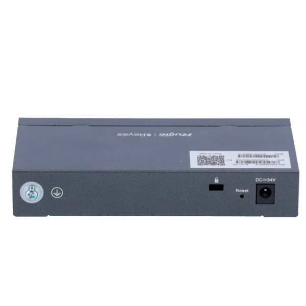 REYEE RG-ES205GC-P Reyee Switch PoE Cloud Gestionable - 4 puertos PoE 802.3af/at + 1 Uplink RJ45 - 4 RJ45 10/100/1000Mbps + 1 RJ (5)