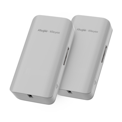 Comprar REYEE RG-EST100-E Reyee - Enlace inalámbrico de hasta 500m - Frecuencia 2,400 GHz  2,483 GHz - Basado en 802.11 b/g/n - IP55, apto para exteriores - 2 unidades emparejadas