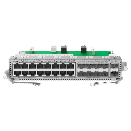 Comprar REYEE RG-MF6000M-16GT8SFP2XS Reyee E-Lighten Line Card - Tarjeta de Interfaces para Switch modular - Compatible con RG-NBF6002M - 16 Puertos RJ45 Gigabit - 8 puertos SFP Gigabit + 2 puertos SFP+ 10 Gbps - Tamaño 1 Slot