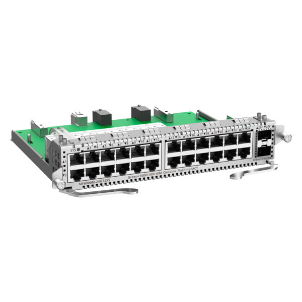 REYEE RG-MF6000M-24GT2XS Reyee E-Lighten Line Card - Tarjeta de Interfaces para Switch modular - Compatible con RG-NBF6002M - 24 (5)
