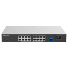 REYEE RG-NBF2100S-16GT1SC-P Reyee E-Lighten Switch PoE Cloud Capa 2 - 16 puertos RJ45 Gigabit  802.3af/at - 1 Puerto óptico SC 1