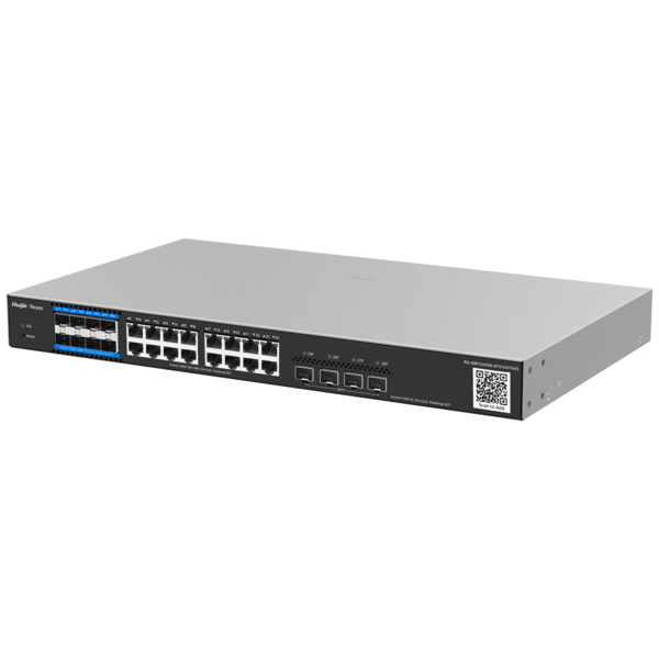 REYEE RG-NBF5200M-8FS16GT4XS Reyee E-Lighten Switch Cloud Capa 3 - 16 puertos RJ45 Gigabit + 4 puertos SFP+ 10 Gbps - 8 Puertos (1)