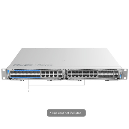 Comprar REYEE RG-NBF6002M Reyee E-Lighten Switch Modular de Chasis Capa 3 - 2 Slot de Expansión (Tamaño total de 1U) - Hasta 16 Puertos E-Lighten Splitting & Ethernet - Hasta 48 Puertos RJ45 / 16 SFP GE / 4 SFP+ - Static LAG/DHCP Snoop/IGMP Snoop/Por